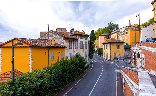 View of Grasse, a town on the French Riviera, known for its long-established perfume industry, France
