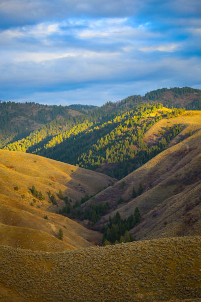 Boise Mountains above Boise, Idaho