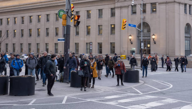 istock Downtown Toronto Pedestrians 1801345114