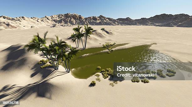 Oasis Stockfoto und mehr Bilder von Afrika - Afrika, Baum, Digital generiert