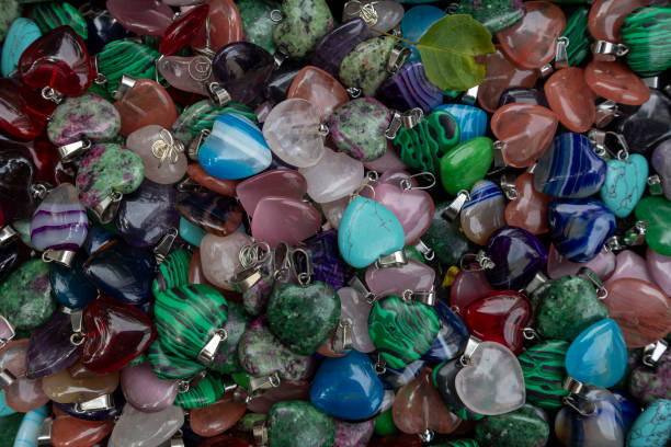 istock Assortment of colorful resin earring 1801367280