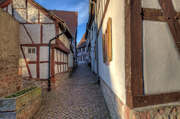 istock Traditional Alley in Seligenstadt 180139197
