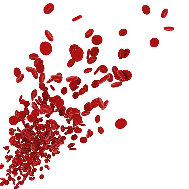 istock Stream of blood cells 180141816