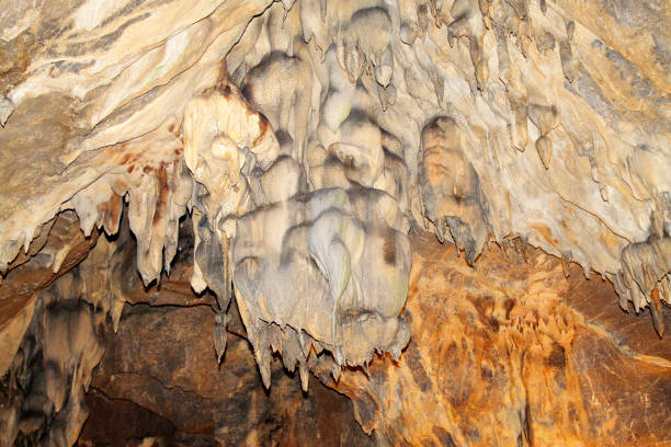 istock stalactites in the water tunnel 1801432532