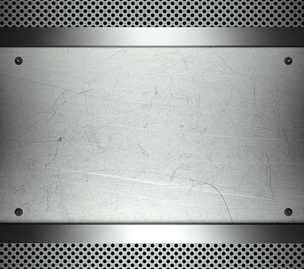 istock Steel template with copy space metal background 180143995