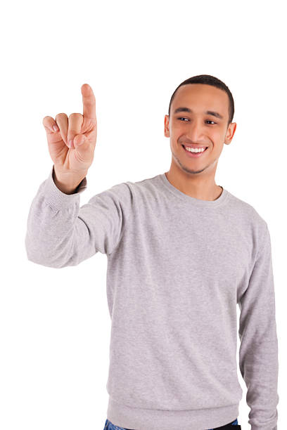 istock Casual young african man 180146319