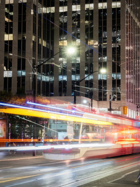 istock Downtown Toronto - Street Car (Public Transportation) 1801471400