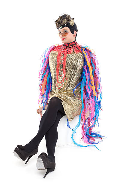 istock Fashion conscious drag queen 180150497