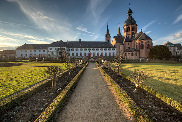 istock Benedictine Abbey Herb Garden 180154188