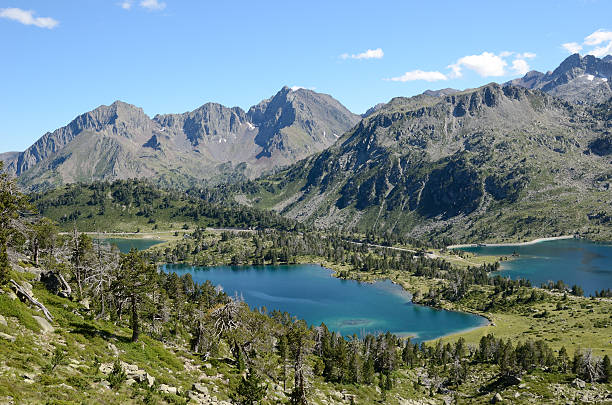 istock Mountainous lakes in the French Pyrenees 180160681