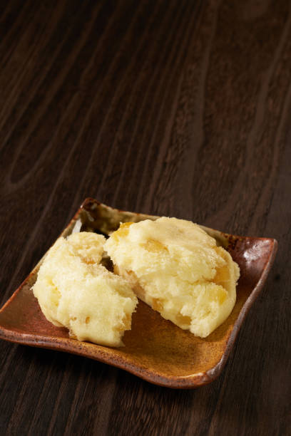 istock Traditional Japanese steamed sweets Oni Manju 1801611469