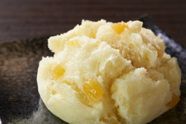 Traditional Japanese steamed sweets Oni Manju
