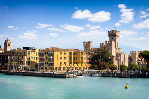 Holidays in Italy - the tourist resort of Sirmione on Lake Garda