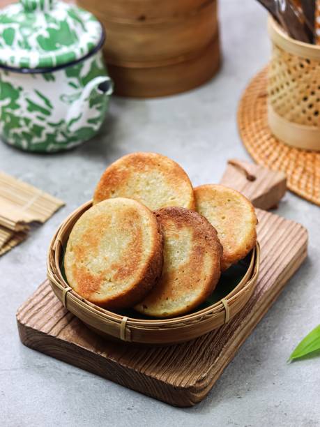 istock Wingko, Bibika, or Wiwingka, often called as Wingko Tripe 1801771884