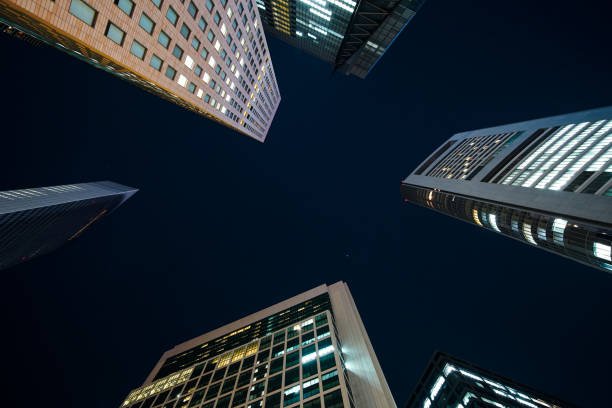 istock City night of Shinbashi 1801772389