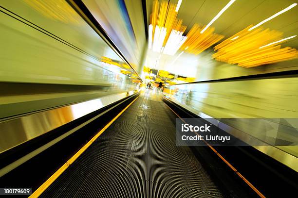 Escalators Stock Photo - Download Image Now - Abstract, Architecture, Indoors