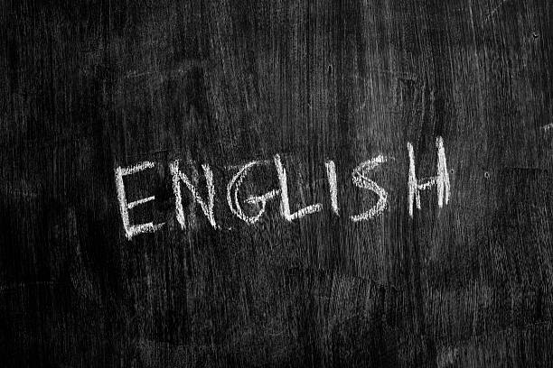 istock English written on blackboard 180180870