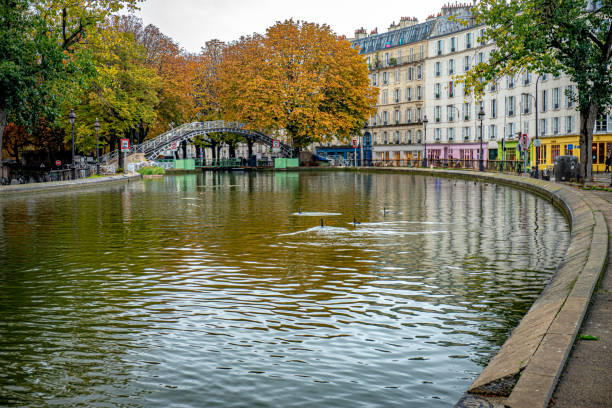 Canal saint martin Paris France