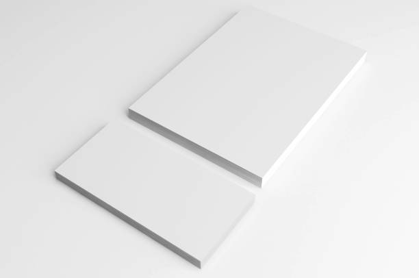istock Visual Brand Identity Mockup, Corporate Stationery 3D Rendering 1801811676