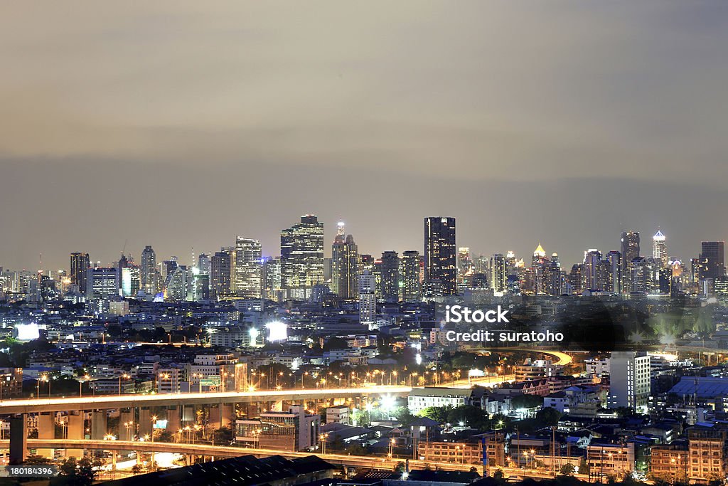 Panoramę miasta Bangkoku - Zbiór zdjęć royalty-free (Azja Południowo-Wschodnia)