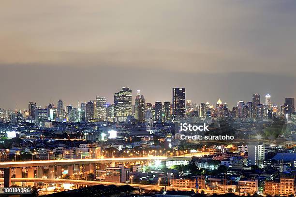 Panoramę Miasta Bangkoku - zdjęcia stockowe i więcej obrazów Azja Południowo-Wschodnia - Azja Południowo-Wschodnia, Bangkok, Bez ludzi
