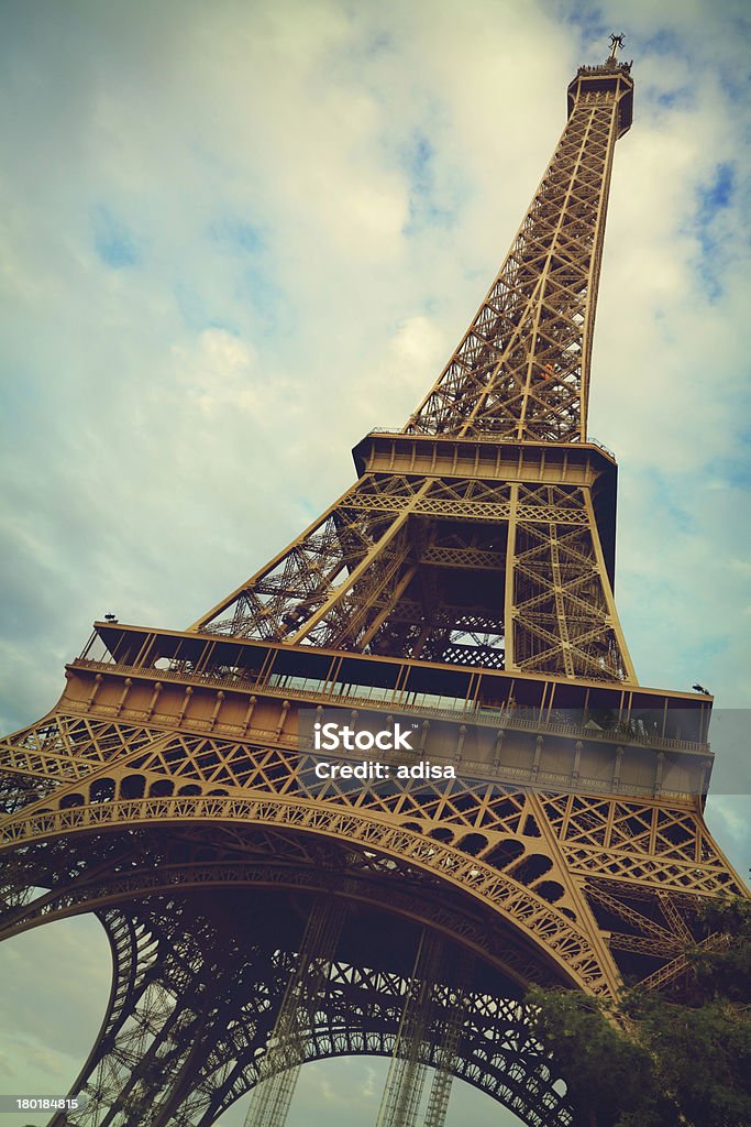La Tour Eiffel - Photo de Acier libre de droits