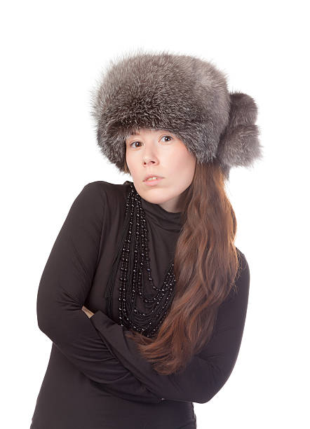 istock Vivacious woman in winter outfit 180186202