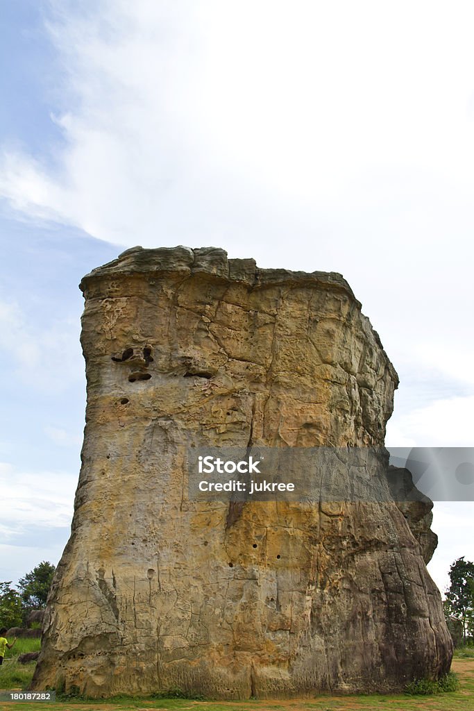 Mor Hin Khao, Stone Henge da Tailândia - Royalty-free Anoitecer Foto de stock