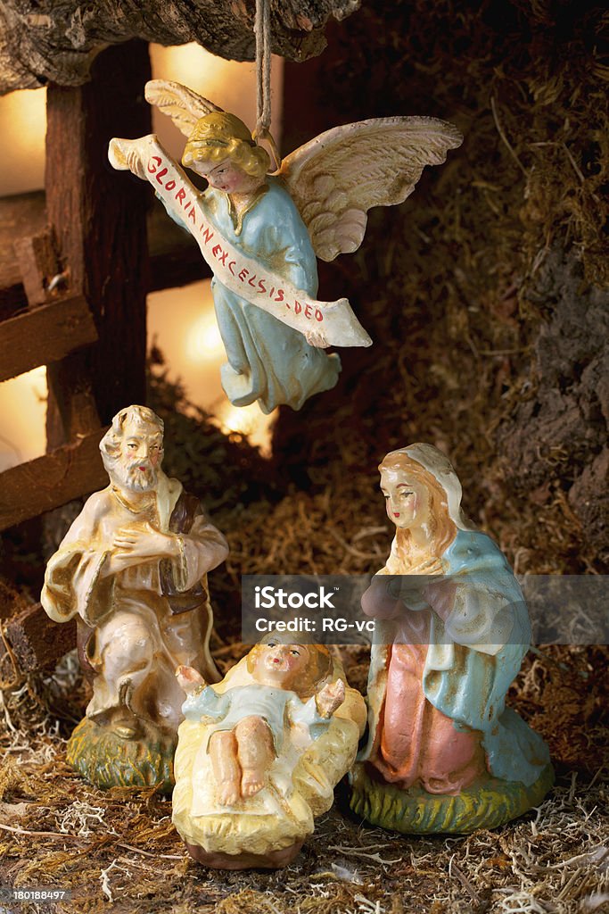 크리스마스 에미리 장면 - 로열티 프리 가족 스톡 사진