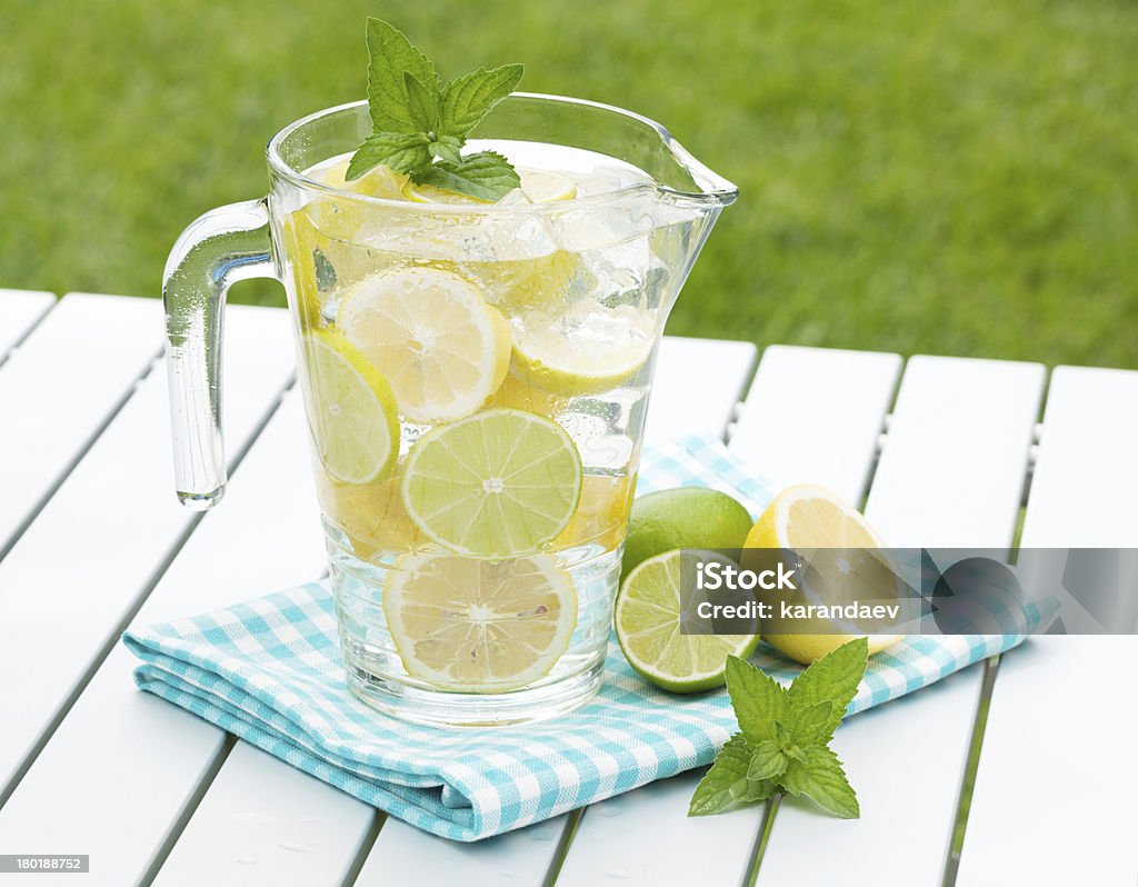Homemade lemonade Homemade lemonade with fresh citruses Citrus Fruit Stock Photo
