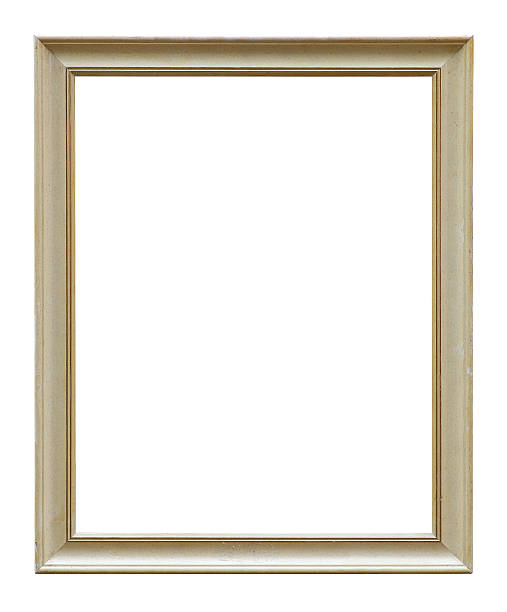 istock White Wooden Picture Frame Isolated Background 180188797