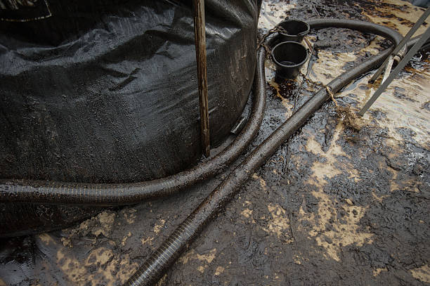 istock crude oil on Ao Prao Beach at Samet island 180189174