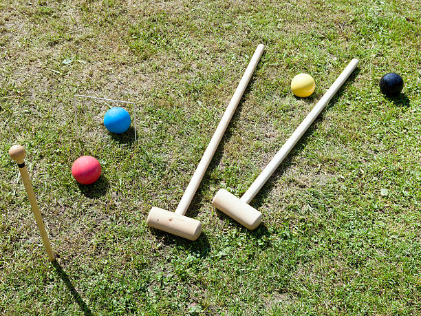 istock game of croquet on green lawn 180189331