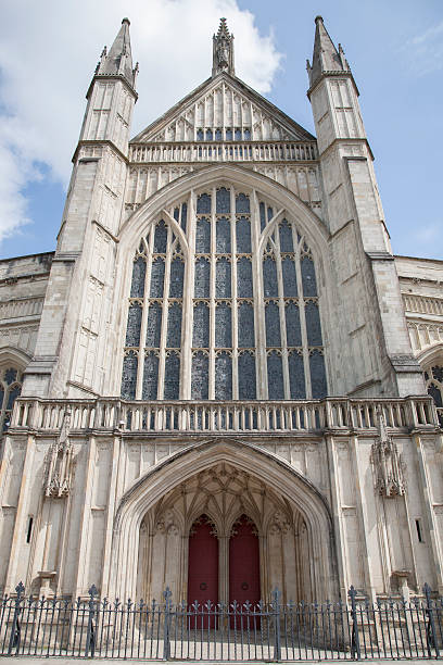 istock Winchester Cathedral Church; England 180189428