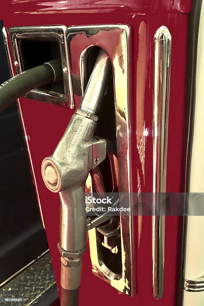 Antique Gas Pump. Antique Stock Photo