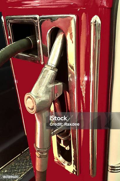 Antique Gas Pump Stock Photo - Download Image Now - Antique, Business, Color Image