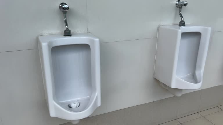 Men's public toilet in Thailand.