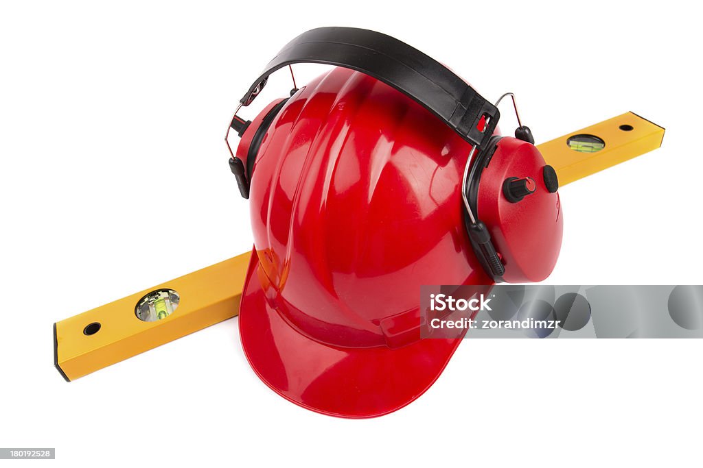 Bau-Helm - Lizenzfrei Arrangieren Stock-Foto