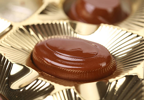 istock Box of chocolates. Close up. 180193163