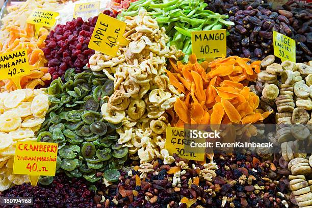 Frutas Secas Foto de stock y más banco de imágenes de Alimento - Alimento, Alimentos deshidratados, Bazaar de las Especias