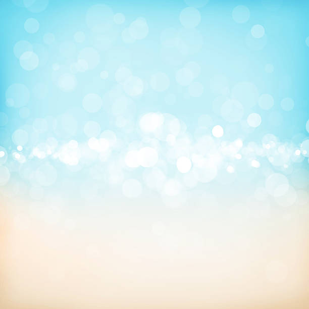 istock Blurred bokeh nature background with sea cost 180200092