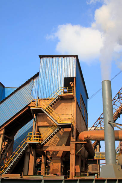 istock mechanical equipment in a steel plant 1802001269