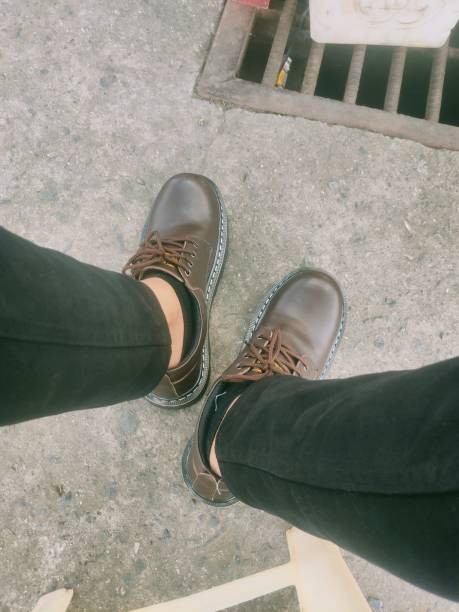 istock Street photo shoes 1802011578