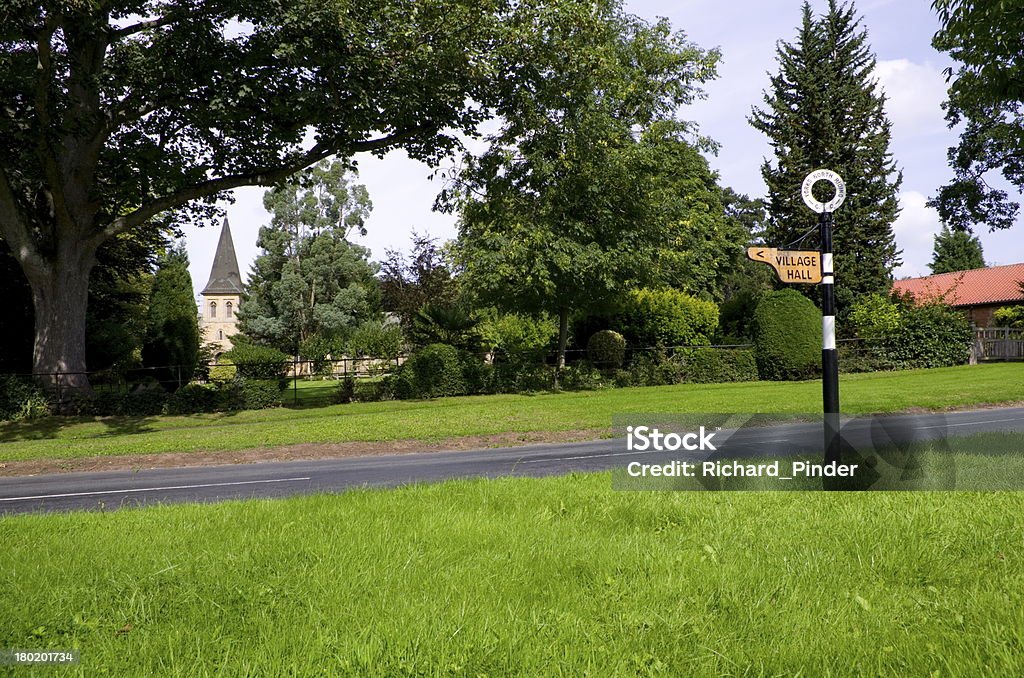 English Village Green - Photo de Angleterre libre de droits