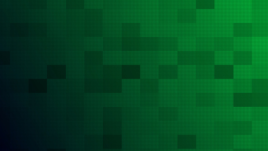 4K Gradient green small pixels background
