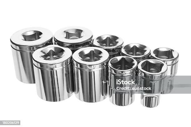 Juego De Vasos Torx Foto de stock y más banco de imágenes de Llave tubular - Llave tubular, Acero, Bricolaje