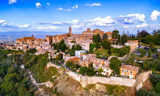 Panoramic view of the ancient town of Matera (Sassi di Matera) in Basilicata region, southern Italy