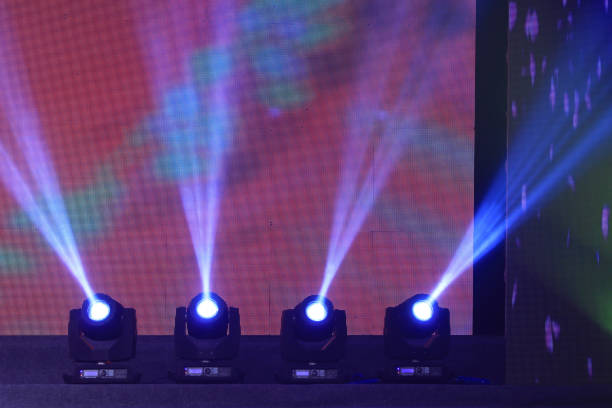 istock stage lighting effect in the dark, closeup photo 1802144398