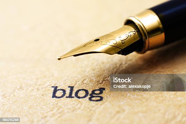 Blog Concept Stock Photo - Download Image Now - Blogging, Business, Communication