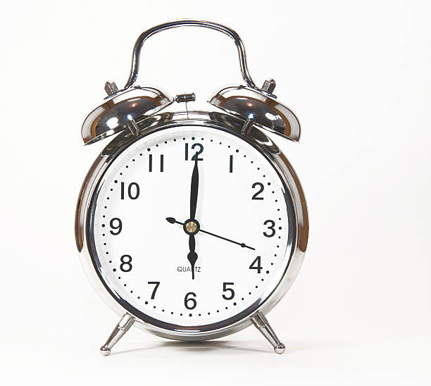 Old Fashioned Alarm Clock stock photo